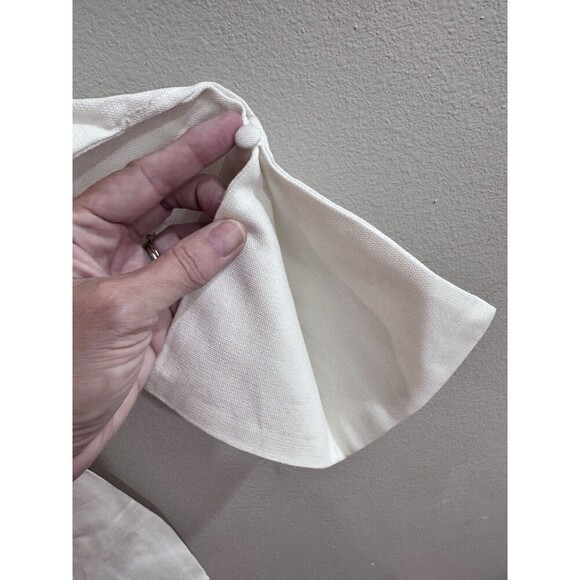 Revolve Rachel Purcell V Neck Mini Dress Small White NEW Cuffs Rehearsal Dinner - Picture 6 of 8